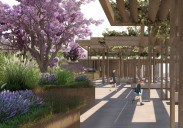 Alicante convierte los muros de hormigón de Las Cigarreras en jardines verdes