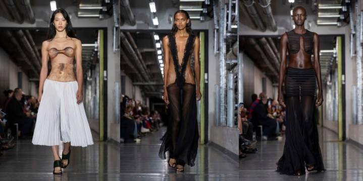 Duran Lantink Presented His Divisive Debut for Jean Paul Gaultier