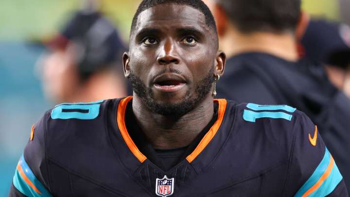 After serious knee injury, Tyreek Hill doesn't rule out retirement