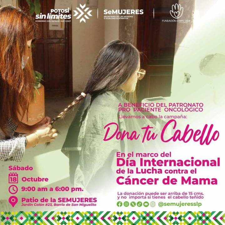 PROMUEVE ESTADO CAMPAÑA ALTRUISTA DE DONACIÓN DE CABELLO