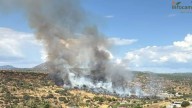 Vuelve a nivel 1 el incendio forestal de Almorox al reactivarse durante la noche y se cortan varias carreteras