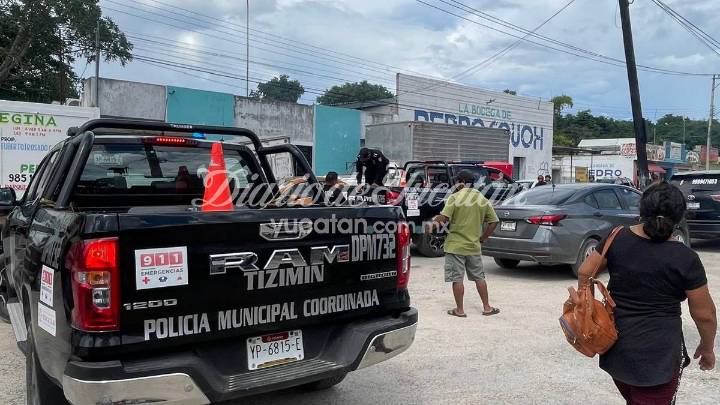 Sujeto detenido tras una riña en un parque de Tizimín