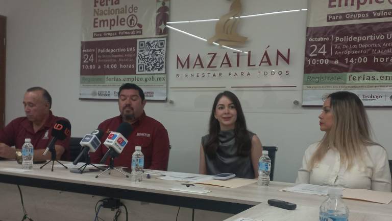 Anuncian en Mazatlán Feria del Empleo para Grupos Vulnerables