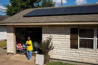 Lacking community resilience centers, Houston neighbors opt for solar