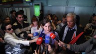 Jimena González, activista de la flotilla y diputada de Más Madrid reivindica el éxito de su misión a su llegada a Madrid