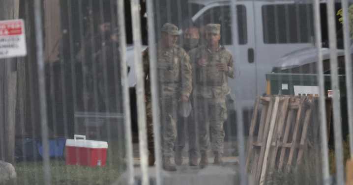 National Guard troops seen patrolling in Memphis alongside local police