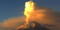 Popocatépetl lanza 8 exhalaciones en el último día