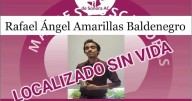 Informó el colectivo Madres Buscadoras de Sonora que joven Rafael Amarillas Baldenegro fue localizado sin vida