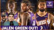 The Phoenix Suns Play In The Preseason SHOULD Raise Team Expectations & Jalen Green Injury News!