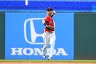 Steven Kwan keeps raising the bar defensively for the Guardians in left field