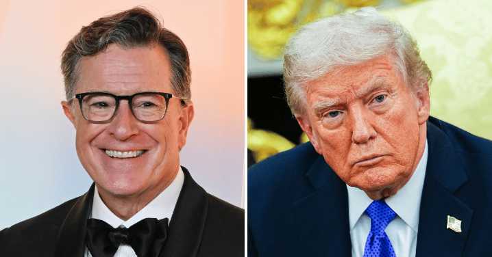 Stephen Colbert Fuels Speculation Over Trump's 'Perfect' MRI Results