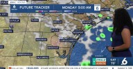 Monday's Forecast: Mostly sunny with some early showers