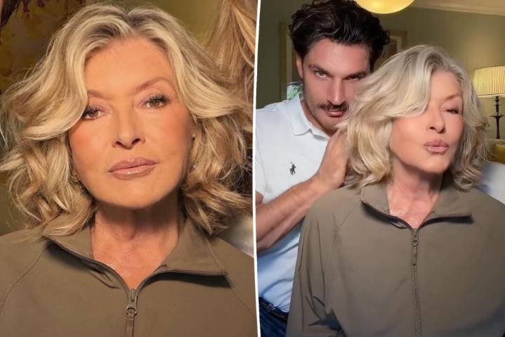 Martha Stewart stuns with glam makeover in new thirst trap