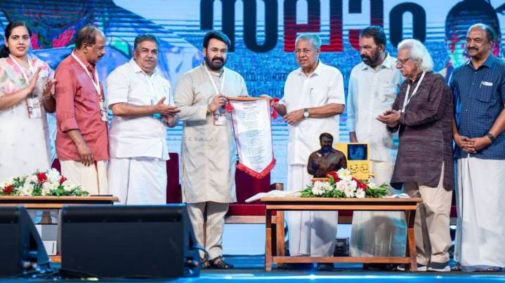 Mohanlal Honoured By Kerala Government After Dadasaheb Phalke Win, Gets Emotional Remembering His Early Days In Cinema