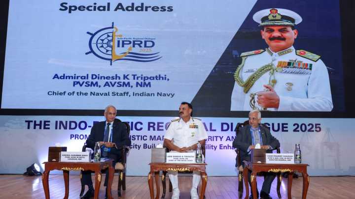 Maritime security can’t be confined to threat containment, says Navy Chief