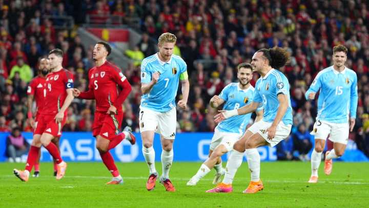 Bélgica quedó a un paso de lograr el boleto al Mundial 2026 tras ganarle a País de Gales 4