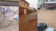 Las lluvias torrenciales inundan pueblos y cortan carreteras en el sur de Tarragona, en alerta máxima