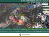 Se esperan lluvias fuertes, descargas eléctricas y caída de granizo en Coahuila