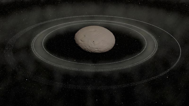 Astronomers observe rings forming around icy celestial body Chiron