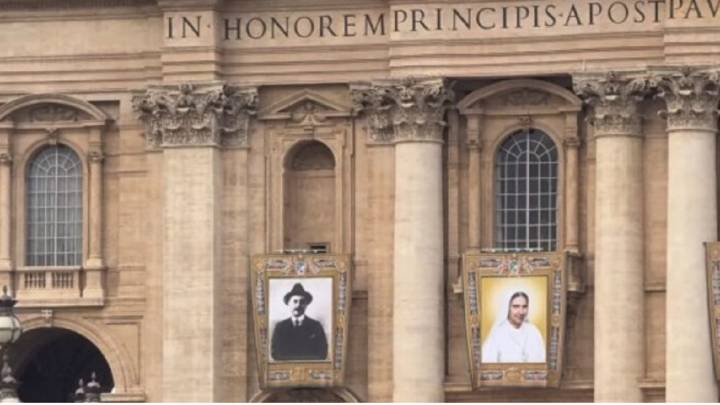 Imágenes de José Gregorio Hernández y Carmen Rendiles en la Basílica de San Pedro