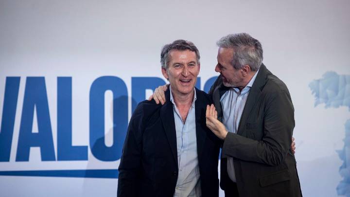 Feijóo da luz verde a las elecciones adelantadas en Aragón, pero la DGA "no las contempla" todavía