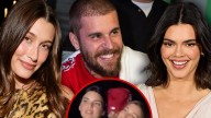 Justin And Hailey Bieber Hug Kendall Jenner and Sway During Concert