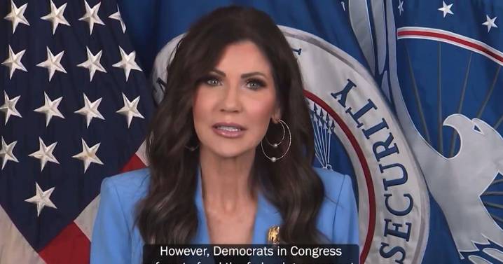 Multiple airports refuse to play Kristi Noem video that blames Democrats for government shutdown