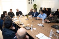 Se reúne Gobernador con responsables del proyecto del Tren México