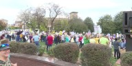 'No Kings' protests and counter protest in South Bend