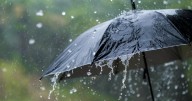 Who has the most rain from the nor'easter in Massachusetts?