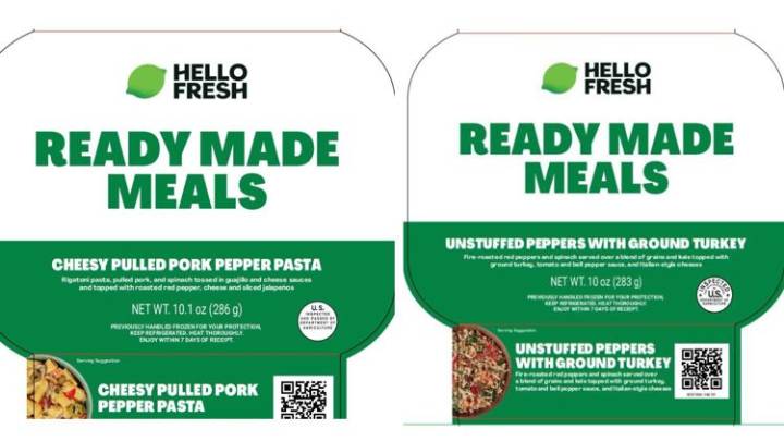 Health alert issued after listeria found in spinach used in HelloFresh meals