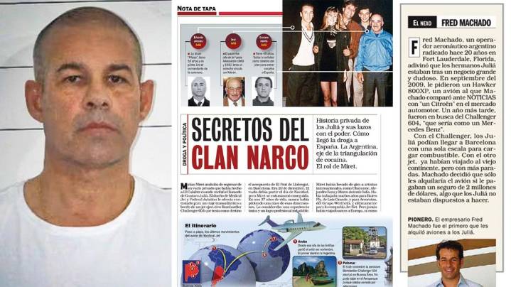 El pasado de Machado antes de Espert revela una trama narco que se remonta a 2010