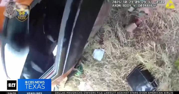 Officers recall baby rescue after SUV rollover: "That first little cry was the sweetest sound"