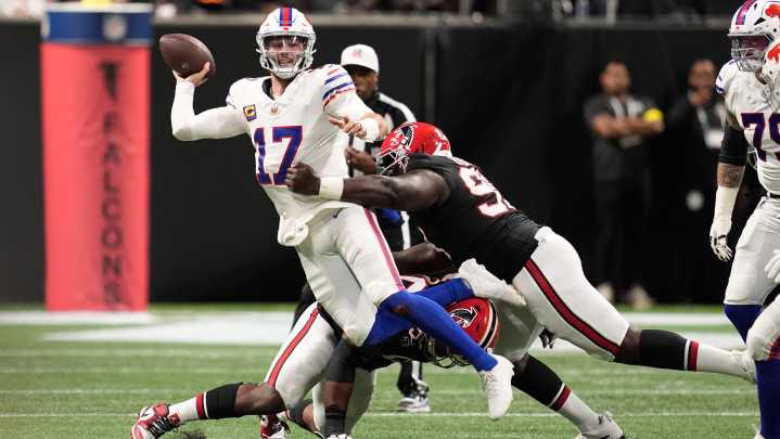 Bills report card: Buffalo sputtering after being outplayed, outcoached by Falcons