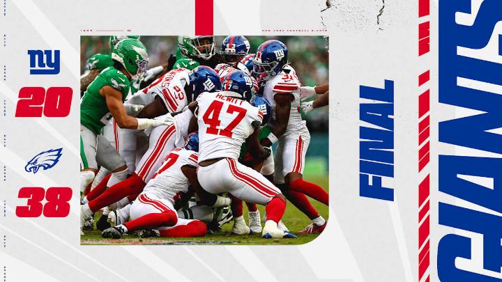 Instant Analysis: Giants fall to Eagles, 38
