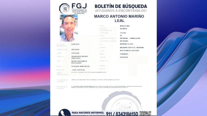 Buscan a Empresario Desaparecido en Reynosa; Esto Se Sabe