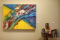 A harsh critique spurred Walter Piehl to start painting rodeos