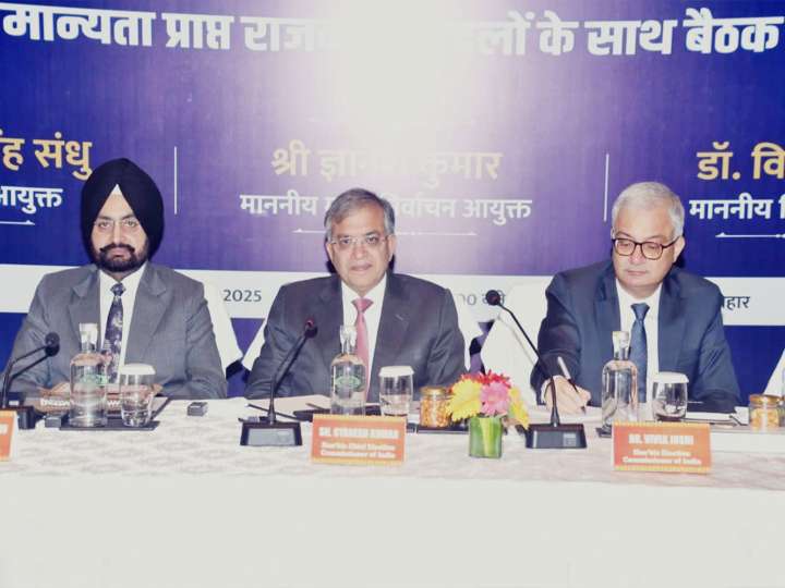 CEC Gyanesh reviews poll preparedness in Bihar