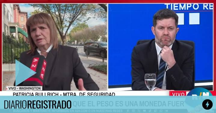 Los desesperados intentos de Patricia Bullrich para desmentir a Trump: "No quiso decir lo que dijo"