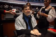 Fernández Noroña pide licencia del Senado para viajar a Palestina