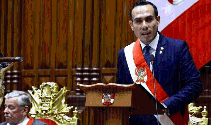 Nuevo presidente de Perú tras destitución de Dina Boluarte: “Se declarará la guerra a organizaciones criminales”