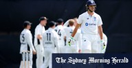 Sam Konstas out for four in opening Sheffield Shield 2025-26 for New South Wales against Western Australia; Nathan McSweeney makes a duck