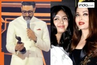 Abhishek Bachchan breaks down after winning Best Actor at Filmfare, but Aishwarya Rai & Aaradhya skip event; Fans ask, 'Aaj bhi nahi...'