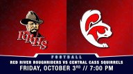 Live at 7 p.m.: Red River Roughriders vs. Central Cass Squirrels in high school football