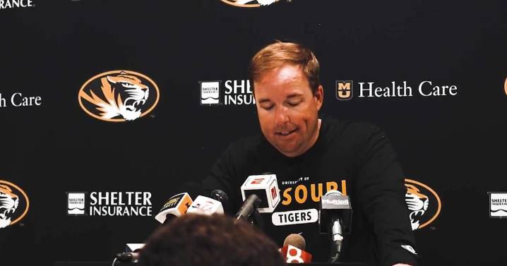 'It had to be popped back in': Eli Drinkwitz provides Beau Pribula injury update