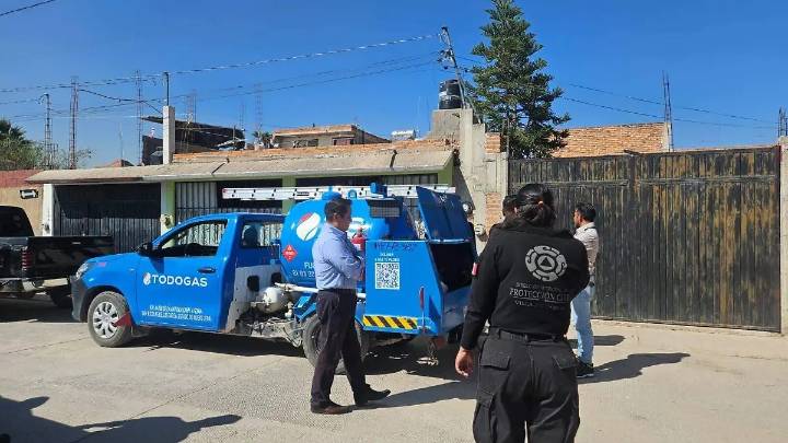 Pipa de gas realizaba operaciones riesgosas en Villa de Pozos; fue asegurada