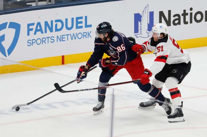 Blue Jackets fall to Devils 3-2 as special teams struggles continue