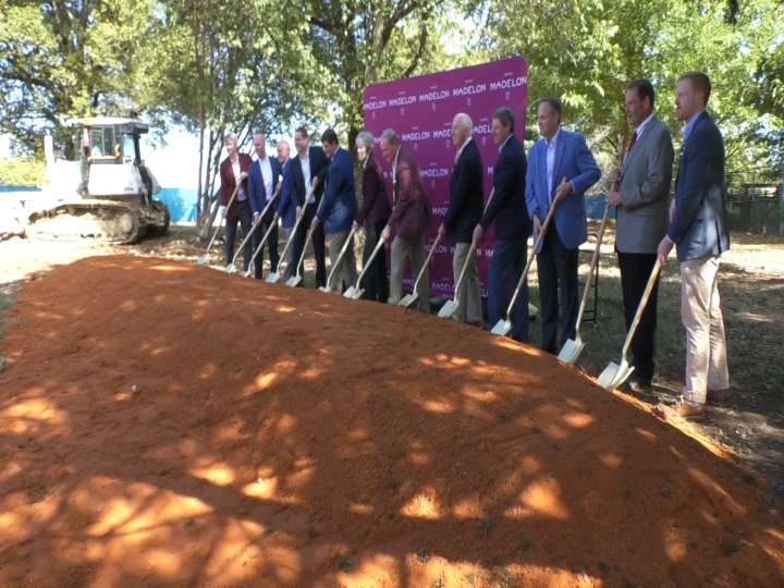A groundbreaking ceremony was held in Starkville