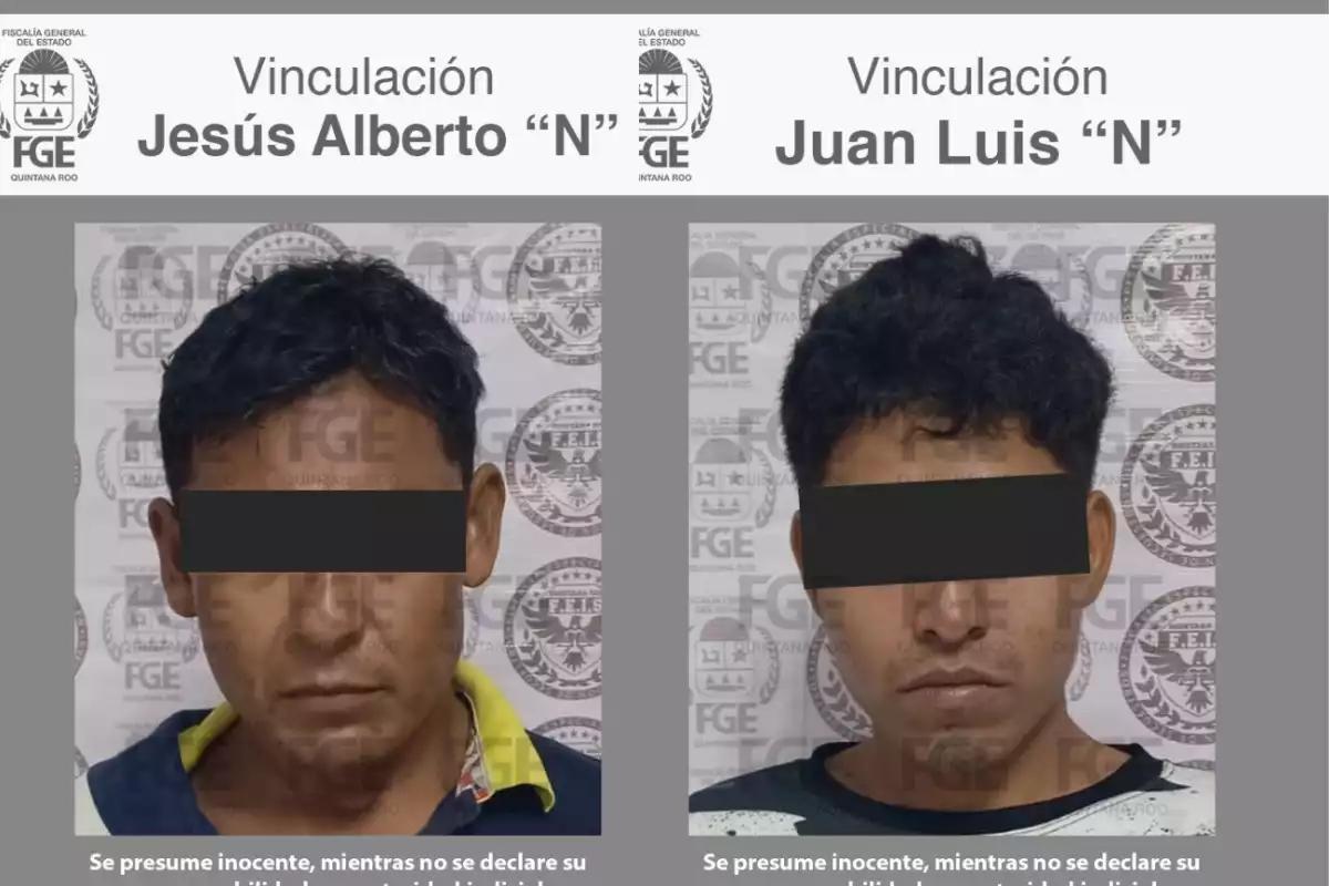 Vinculan a proceso a dos hombres por presunta extorsión a taxistas en Cancún
