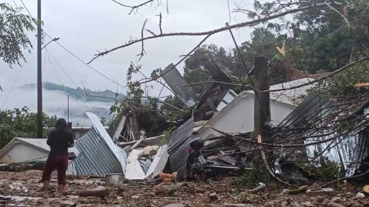 Gobierno estima en 100 mil, las viviendas afectadas por lluvias extremas